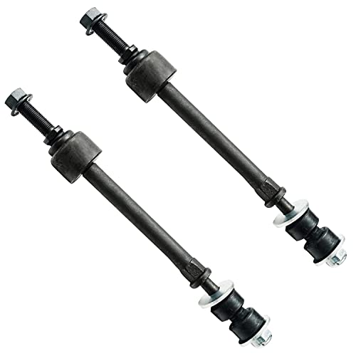 Image of Detroit Axle - 4WD Front End Suspension Kit for 2006-2012 Dodge Ram 1500, Lower Control Arms Outer Inner Tie Rod Ends Sway Bar Links 2007 2008 2009 2010 2011 Replacement - 8pc Set