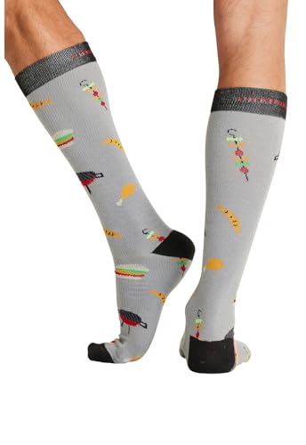 Image of Cherokee Compression Socks 10-15 mmHg Knee High 1 Pair Pack