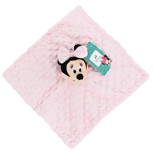 Dudu Disney Ellepi Minnie Maus Doudou Weich Velour Rosa Himmel 0+ Monate Neugeborenes Männlich Weiblich Antiallergisch Geschenk Liste Geburt Mutter Geburt Kindheit Korredo (Minnie)