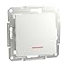 Produktbild Schneider Electric Asfora EPH1670121D Taster Unterputz mit LED 10 A- 250V AC, Schraubklemmen,weiß