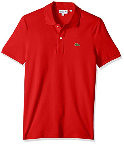 Image of Lacoste Men's Classic Pique Slim Fit Short Sleeve Polo Shirt