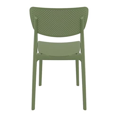 Compamia Lucy Dining Chair In Olive Green Finish (Set Of 2) #TOP4