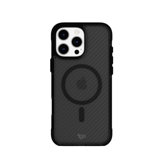 Image of Tech21 EvoArmor for iPhone 16 Pro Max Compatible with MagSafe - Impact Protection Case 21x Military Standard Tested in Black
