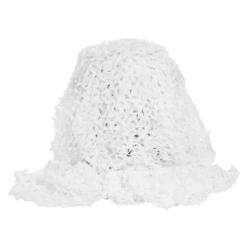 MIIWWOWO Red de camuflaje para actividades al aire libre, camuflaje del ejército alemán, camuflaje del ejército alemán, camuflaje del ejército, red de camuflaje para decoración, 3 x 6 m (blanco)