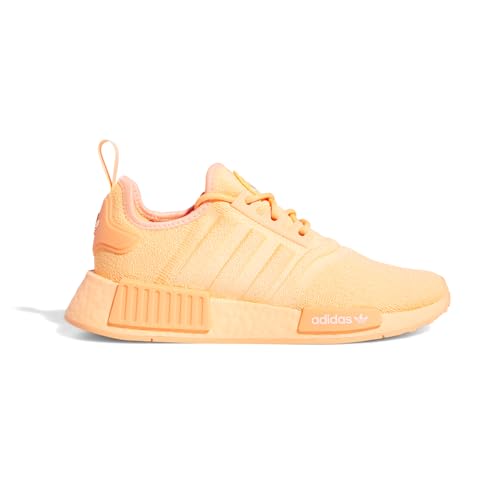adidas Womens NMD R1 Lace Up Sneakers Shoes Casual - Orange