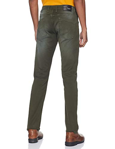 Image of Pepe Mens 5 Pocket Distressed Jeans