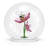 Swarovski Idyllia Glaskugel Biene und Blumen