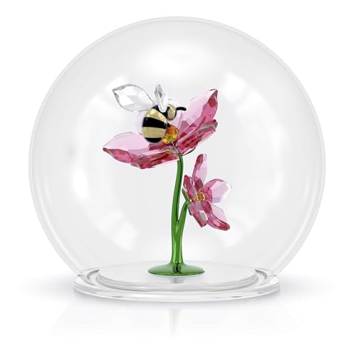 Swarovski Idyllia Boule de Verre Abeille et Fleurs