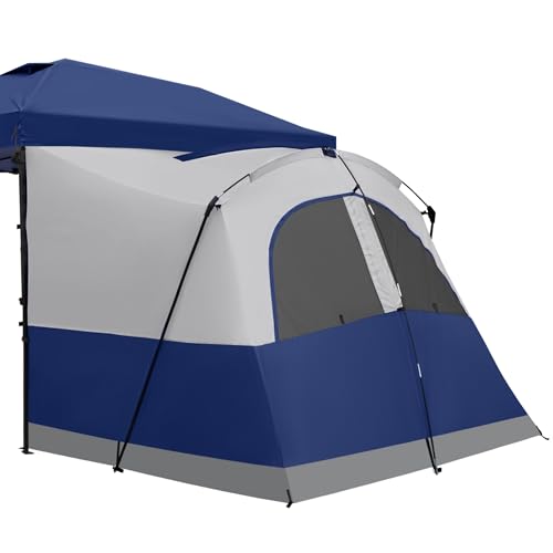 KAMPKEEPER Canopy Side Tent,4-6 Person Camping Cube Tent for...