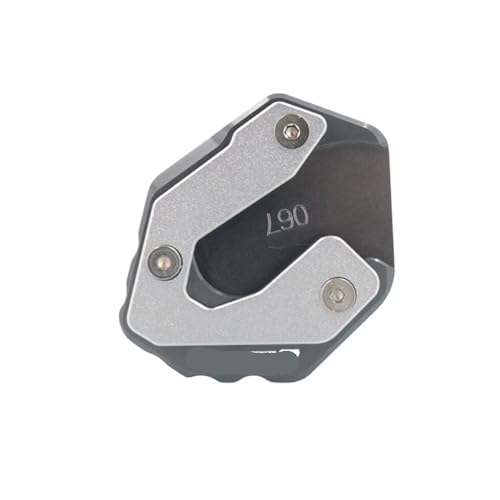 Plaque de support béquille latérale CNC pour moto TRACER 9 élargisseur noir