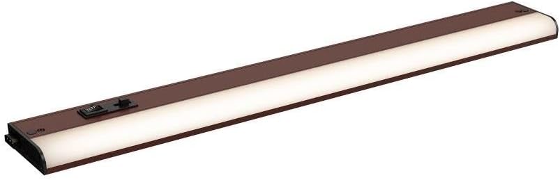 Maxim Lighting UCL-89875WT CounterMax 5K Lite - 12W 1 LED Under Cabinet-1 Inches Tall and 24 Inches Length, Finish Color: White