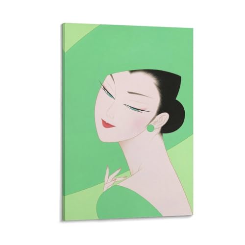  ߓcY̔l m  w |X^[ (125) EH[A[g  G xbh[ rO ǂ̊G20x30inch(50x75cm)