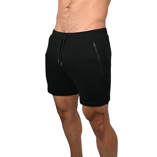 Men’s 100% Merino Wool Training Shorts – 5" Inseam – Athletic Fit (Runs Small, Size Up) Breathable Odor-Resistant2