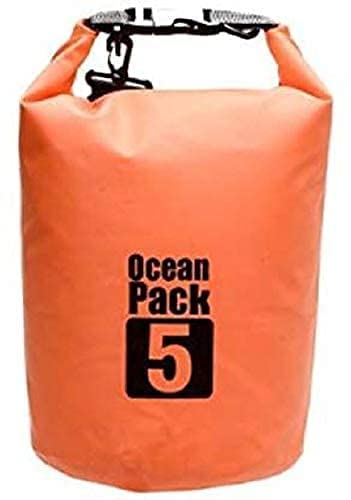 MARSRTH Waterproof Floating Multi Functional Dry Sack Ocean Bag Pack Storage for Traveling, Wading, Drifting Package, Swimming, Hiking, Beach Fishing (Multicolor) (5 LTR) (B0B25LPSP3) Amazon Price History, Amazon Price Tracker