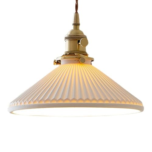 Lustre en céramique japonais E27 pour salle à manger