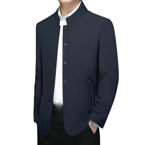 Veste de printemps mi-longue pour homme idéale balades et bureau casual