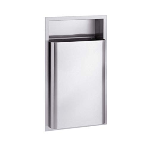 Bradley 346-100000, 346, 12Gal, Semi-Recessed Waste Receptacle