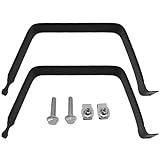 2 Pack Fuel Gas Tank Straps Bracket Fit For 1999-2018 Chevy Silverado 1500 2500 3500 GMC Sierra 1500 2500 3500, Replace 578-183 578183 15288145 15710284, With Bolts & Locking Nuts