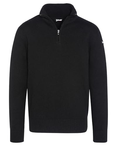 Qualità Schott dal 1913 Schott NYC Plrelife2rs, Pullover Uomo, Nero, XL