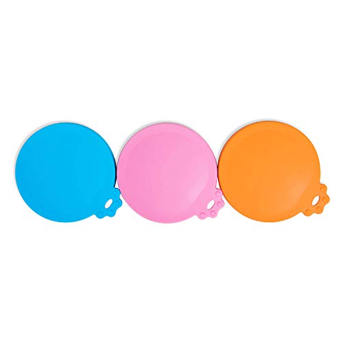SACRONS-Can Covers/3 Pack/Universal Silicone Food Can Lid Cover for Pet Food/Fits Most Standard