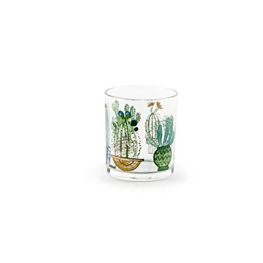 Excelsa Cactus - Juego de 3 vasos de cristal