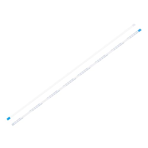 Vista 130 de uxcell Cable plano flexible FFC, 5 clavijas de 0.020 in de paso de 1.181 in FPC FFC cable de cinta flexible para TV LCD, audio de coche, reproductor