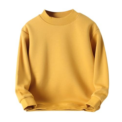 Boys' Fleece Sweatshirt Crewneck Pullover Sweatshirt for Boys 5-14 Years