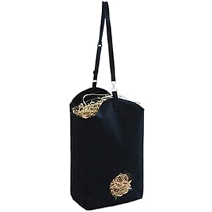 Hooi Net Bag Slow Feed Bag Horse Feeder Volledige Dag Voeding Grote Feeder Bag met Kleine Gaten Geweven Mesh…