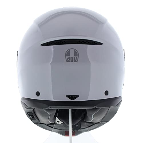 Agv Modular Motorcycle Helmet - Tourmodular - Solid White Stelvio - Size Xl #TOP2