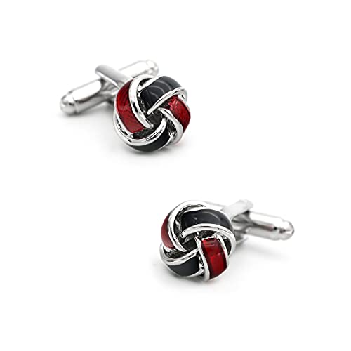 Image of S&W Wedding Cufflinks for Men Cuffs with Gift Box Business for Tuxedo Shirt