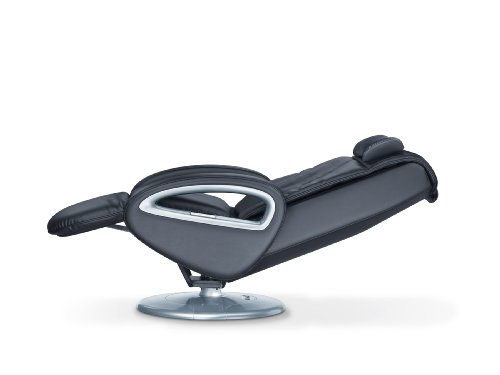 Beurer MC 3800 Shiatsu-Massagesessel, Massagestuhl für eine wohltuende Entspannungs-Massage von Rücken und Beinen, mit Vibrationsmassage, schwarz – Bild 4