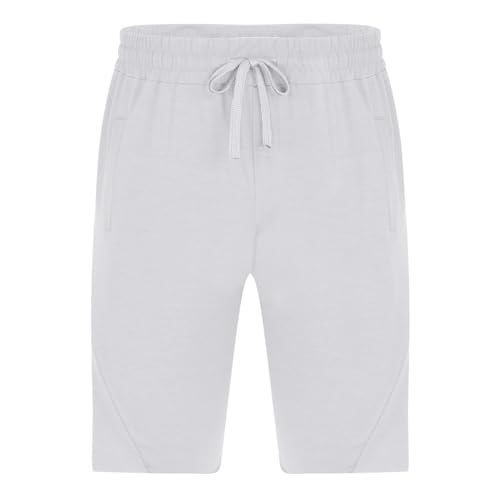 Workout Shorts for Men Drawstring Elastic Baggy Shorts Stretch Beach Sportswear Summer Loose Fit Lightweight Pants2