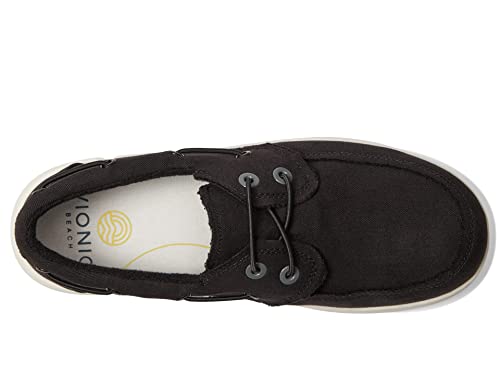 Vionic Skipper Men's Slip-on Canvas Casual Shoe Black - 8 Medium2