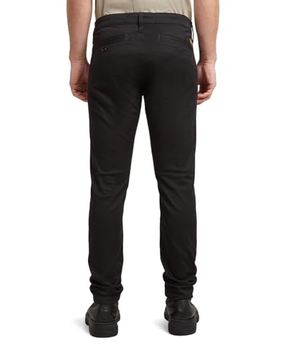 G-STAR Raw - Mens Skinny Chino 3.0, Color Dk Black, Size: 38W x 36L2