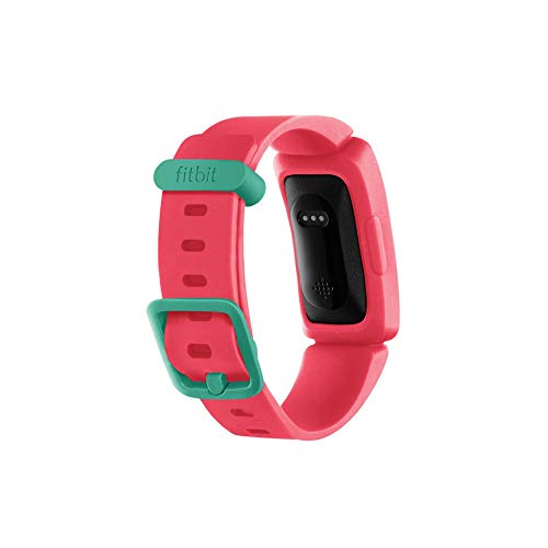 Fitbit Ace 2 Trackers d'Activité Jeunesse Unisexe, Watermelon + Teal, Taille Unique