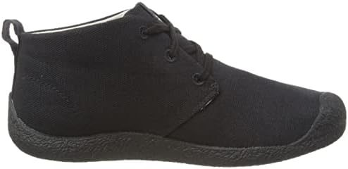 KEEN Men's Mosey Chukka Mid Height Upcylced Ankle Boot, Black/Black, 13 | Image 5