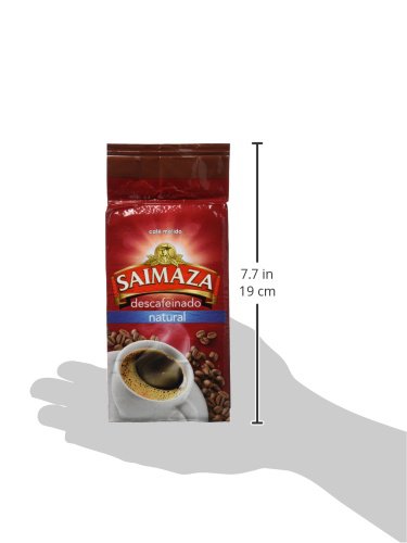 Saimaza Café Molido Descafeinado Natural 250 g - Imagen 6