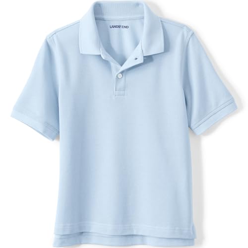 Image of Lands' End School Uniform Kids Short Sleeve Mesh Polo Shirt