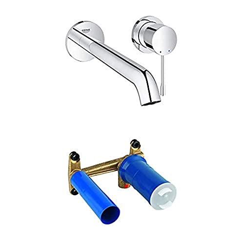 GROHE Mitigeur lavabo mural 2 trous, taille L, 19967001 Essence (corps encastré inclus)