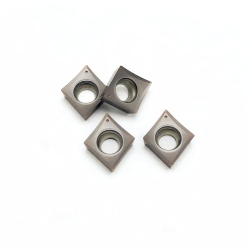 Puntas de Carburo CCGT060201-ML KT8060 10 Piezas miniatura 2
