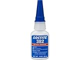 Loctite 38240 382 Clear Tak Pak Ultra Performance Instant Adhesive, 20 g Bottle
