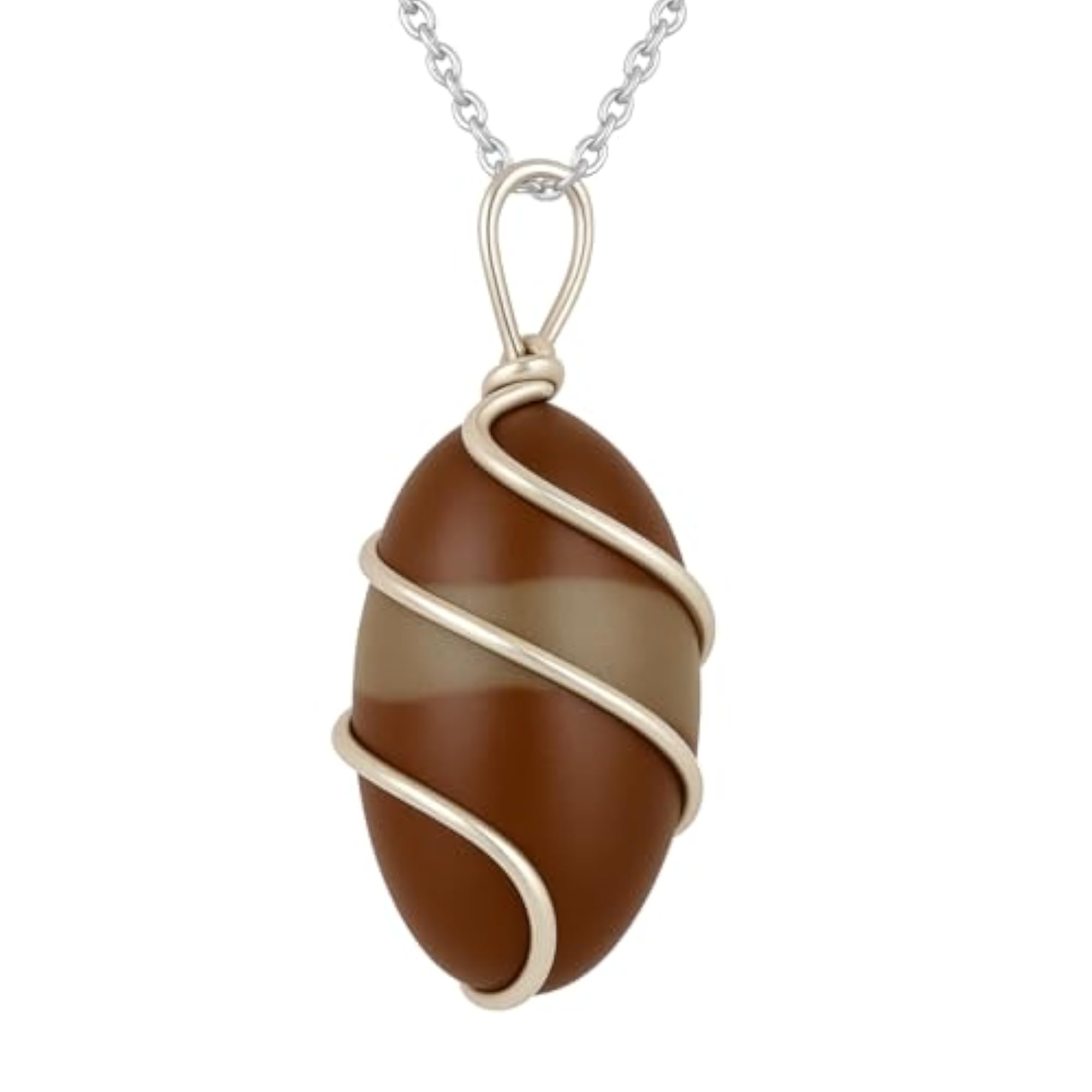 Neelkanth Shivling Energised Narmada Stone Pendant