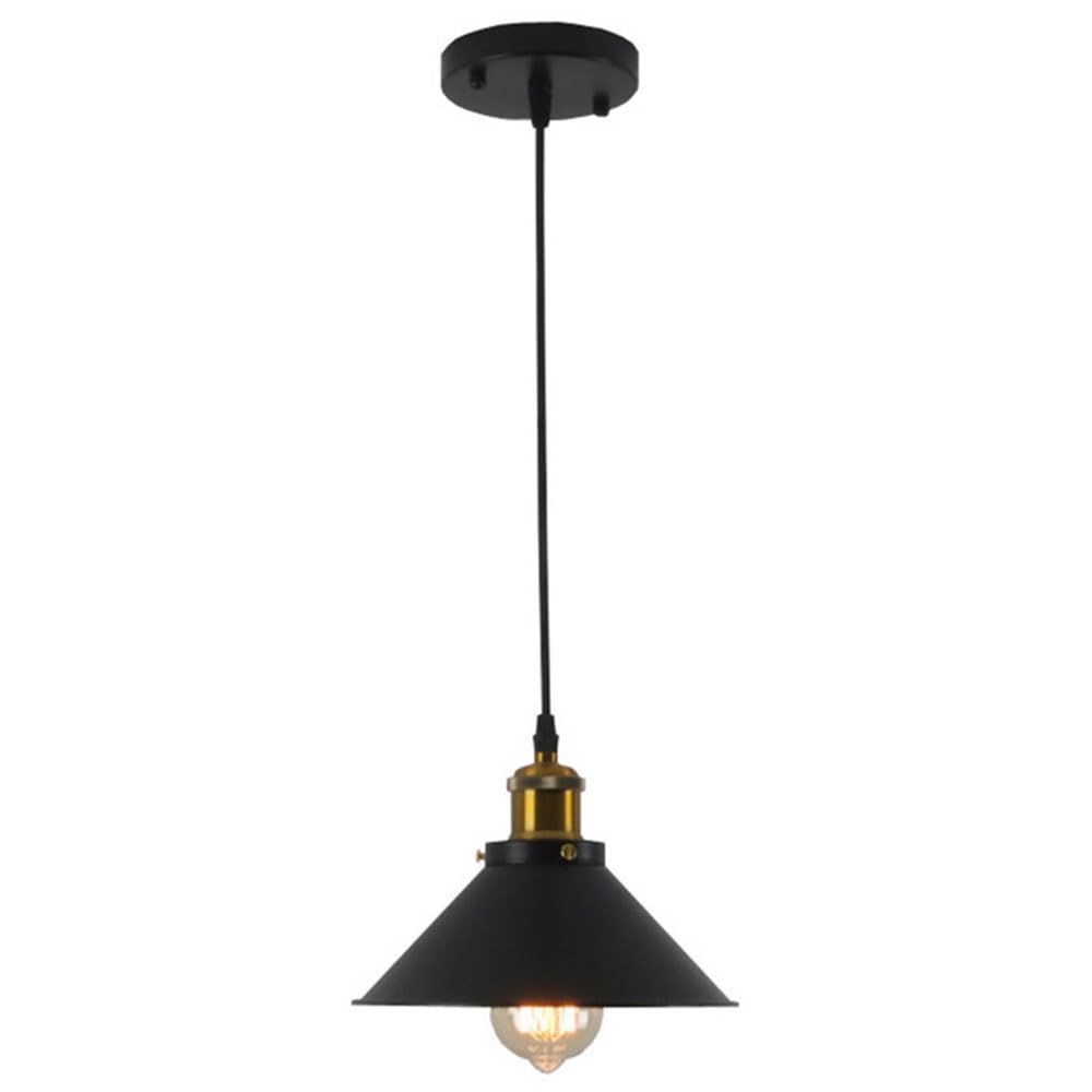 Lumières décoratives de style industriel rétro avec couvercle de plafonnier filaire E26
