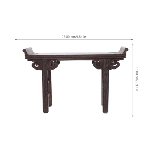 Socle bois pour théière et artisanat présentoir de table - 4