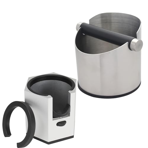 DIBTSA Espresso Knock Box and Espresso Tamping Station