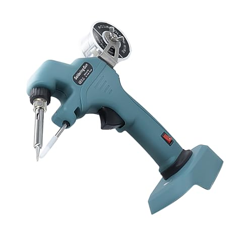 Cordless Soldering Gun with Lead-free Soldering Iron Tip, Cordless Soldering Kit for Makita 18V Battery