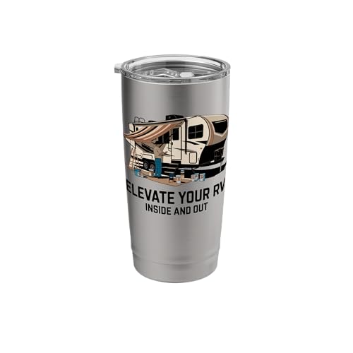 RV Renovation Pros Camper Stainless Steel Tumbler