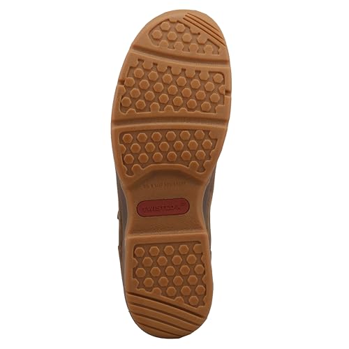 Image of Twisted X Men's 6 inch Nano Composite Toe Waterproof Work Boot, Oak, 7 M