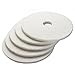 Boardwalk BWK4024WHI 24 in. Polishing Floor Pads - White (5/Carton)