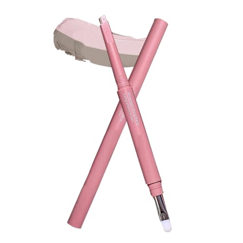 Para cejas | de doble punta para cejas | Aplicador de punta angular con bolígrafo para iluminador y sombra | para mujeres maquillaje diario trabajo social principiantes